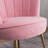 Floreal Velvet Barrel Chair-589203627