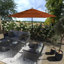 Parasol de marché de 132 po Vartavar-88335314