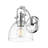 Iftimie 1-Light Bath Vanity with Clear Glass-1457780900