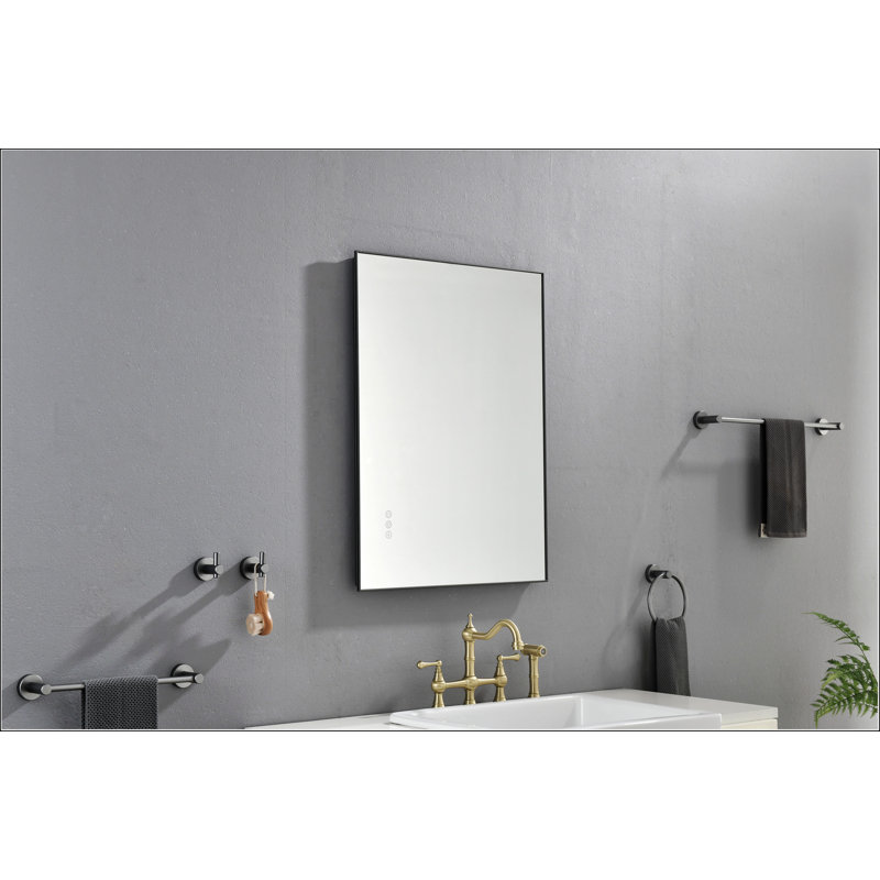 48 x 36Inch LED Mirror Bathroom Vanity Mirror with Back Light, Wall Mount Anti-Fog Memory Large Adjustable Vanity Mirror