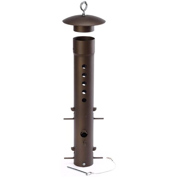 Birds Choice Metal Hanging Tube Bird Feeder & Reviews | Wayfair