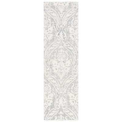 Tapis abstrait ivoire / gris Ladwige 204
