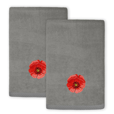 2 Piece Turkish Cotton Fingertip Towel Set