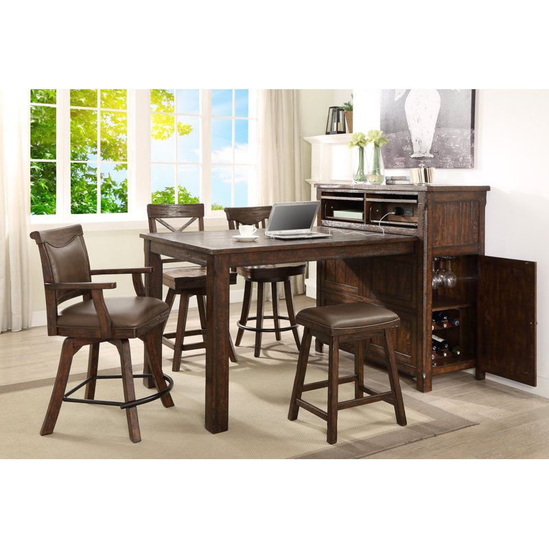Houts Upholstered Counter Stool