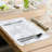 Teal Quartz Design 4-Pack Reversible Easy Care Placemats