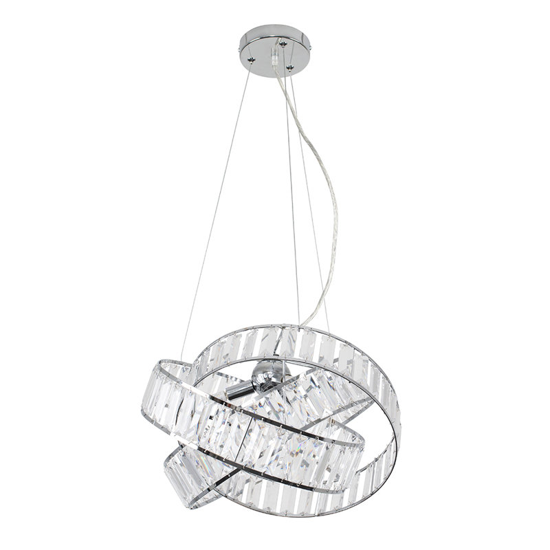 1 - Light Chrome Novelty Pendant, No