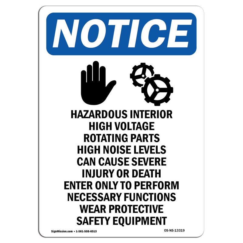 Heavy Duty Sign