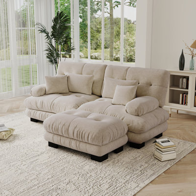 Sofa, Living Room Set, Cloud Couch, L Shape Sofa, Chenille Fabric