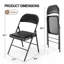 Chaise de bureau pliante 15,7 "Pu-1658100986-1658100987