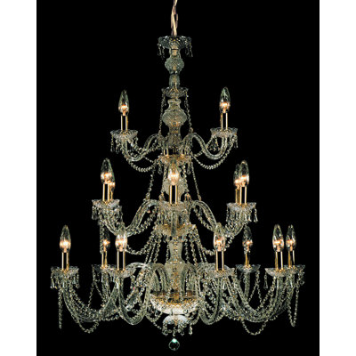 Weatherford 18 - Light Candle Style Chandelier