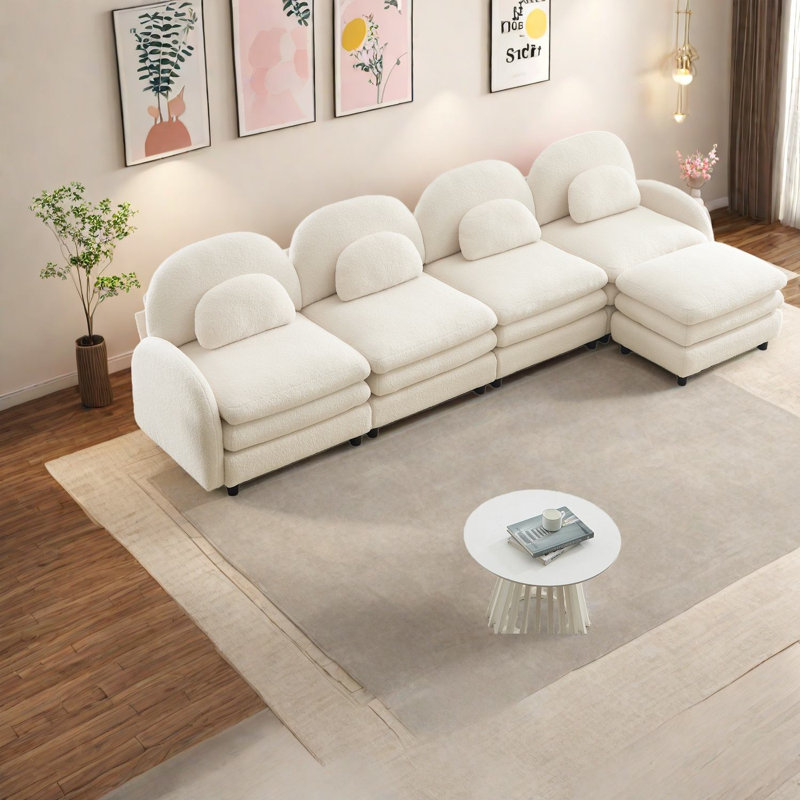 Canapé modulaire 4 places Cloud Comfort