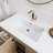 Spring 72" Double Bathroom Vanity Set-89140825