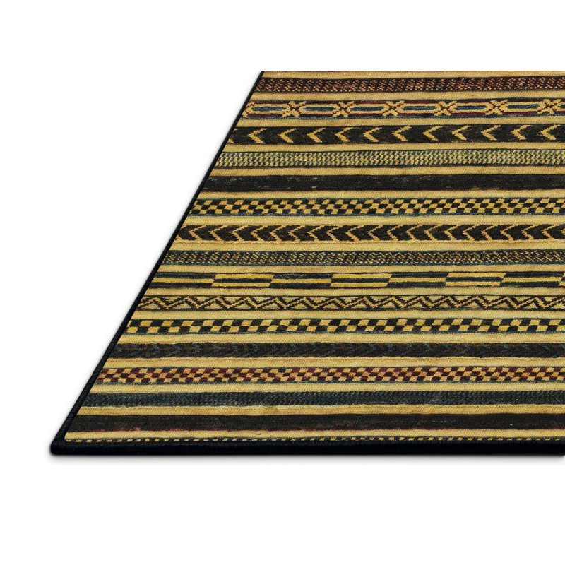 Abstract Indoor Rug, Rectangle 7' x 9'