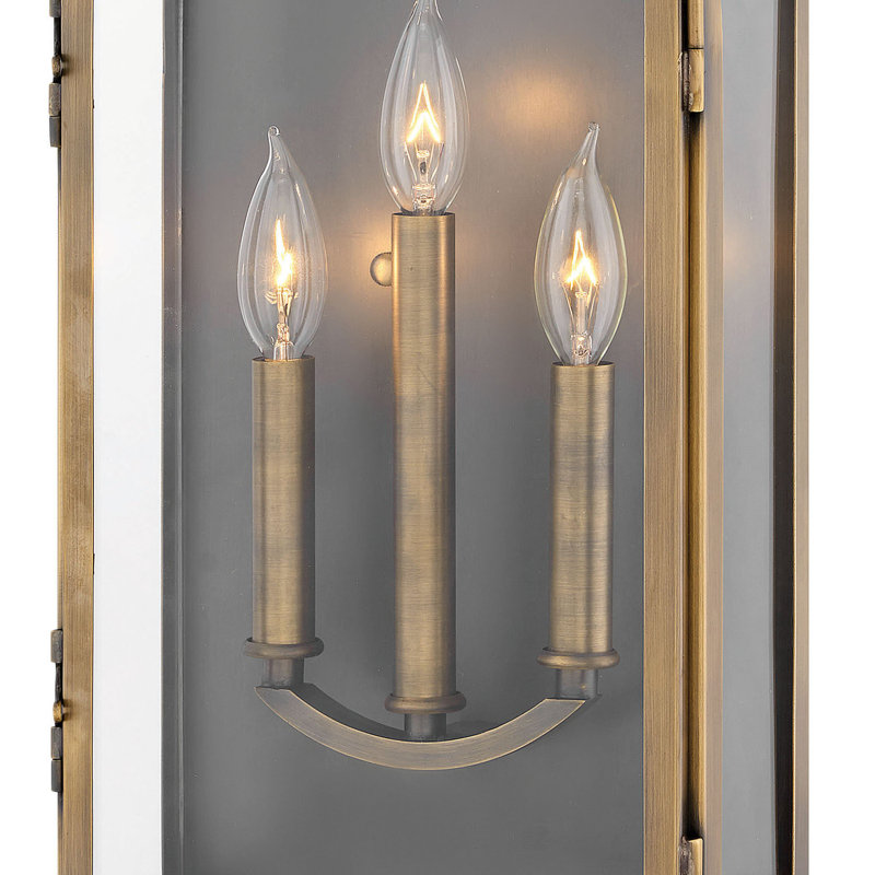 Rowley 3-Light Outdoor Wall Lantern