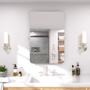 Miroir de salle de bain mural Twirl