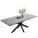 Geneiveve 63" Butterfly Leaf Pedestal Dining Table, Rectangular Expandable Kitchen Dining Table