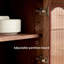 Armoire de rangement et buffet simple pour service à thé-1006456524