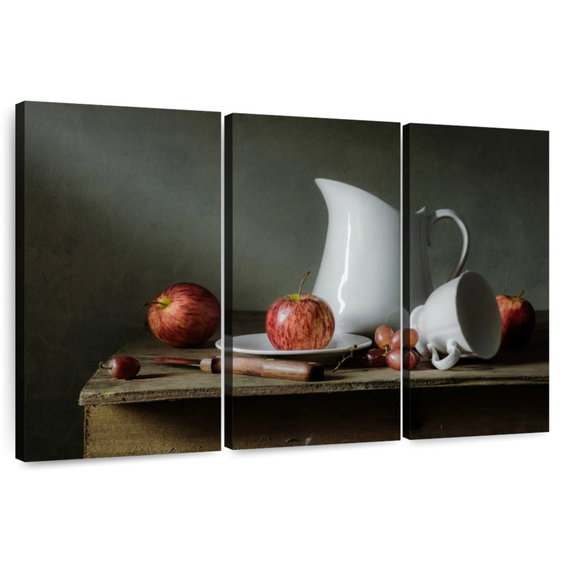 Senne Fruits And Tableware, 24" H x 38" W