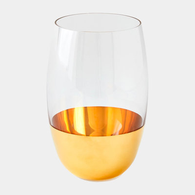 Orball métallique Highball Glass - or