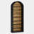 Elegant 8-Tier Arched Open Display Storage Shelving Unit, Perfect For Organizing And Decorating Living Spaces-840594588