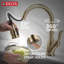 Robinet d'évier de cuisine avec douchette extractible Leland-94885290