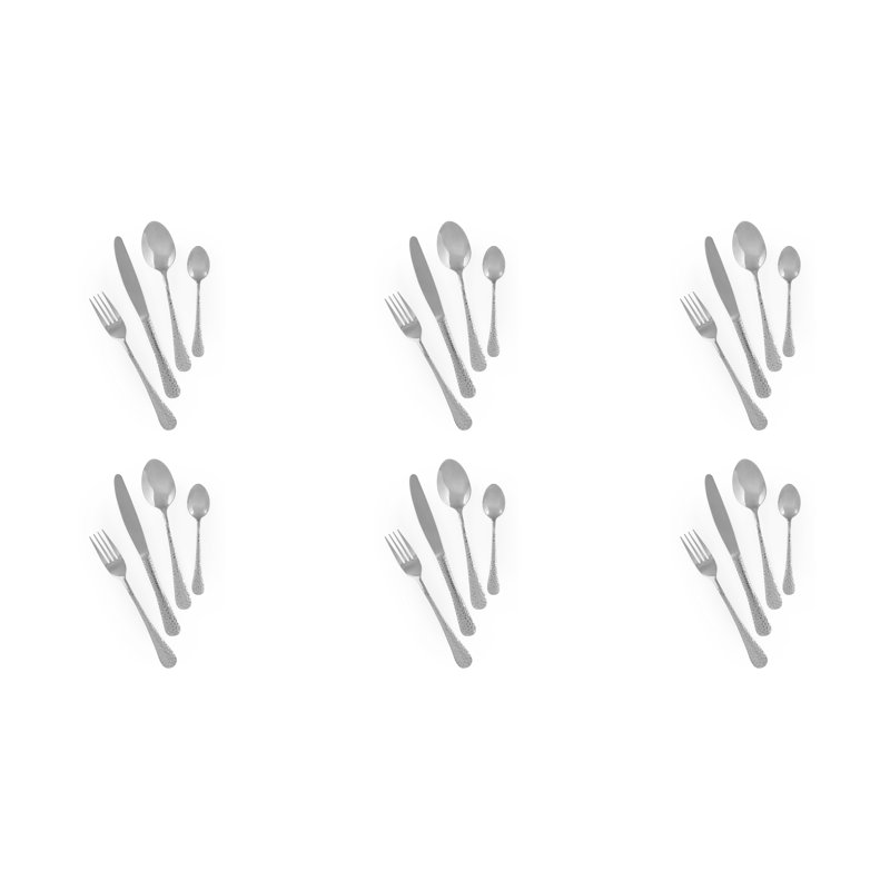 Drops 24 Piece Cutlery Set, Service for 6