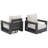 Outdoor Aluminum Swivel Chair（set Of 2）-1514743654