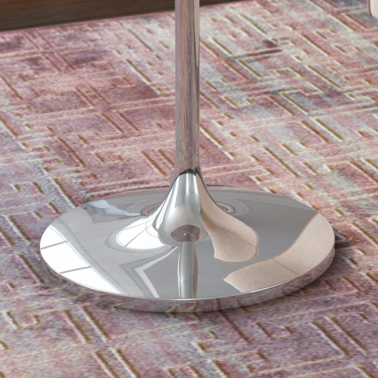 Haltwhistle Tray Top End Table, Silver