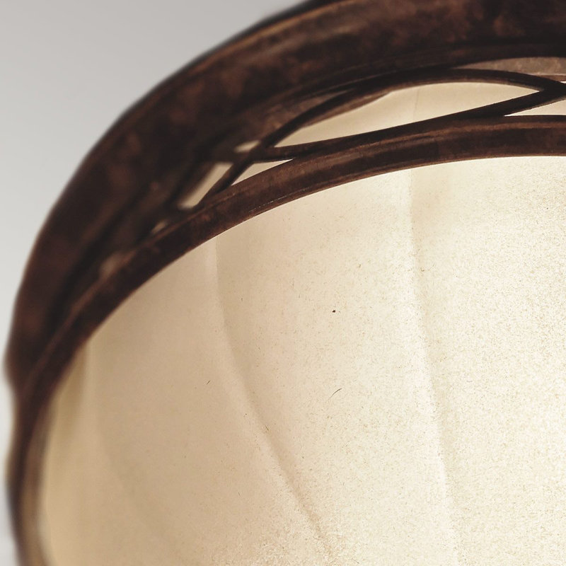 Union Glass Flush Mount