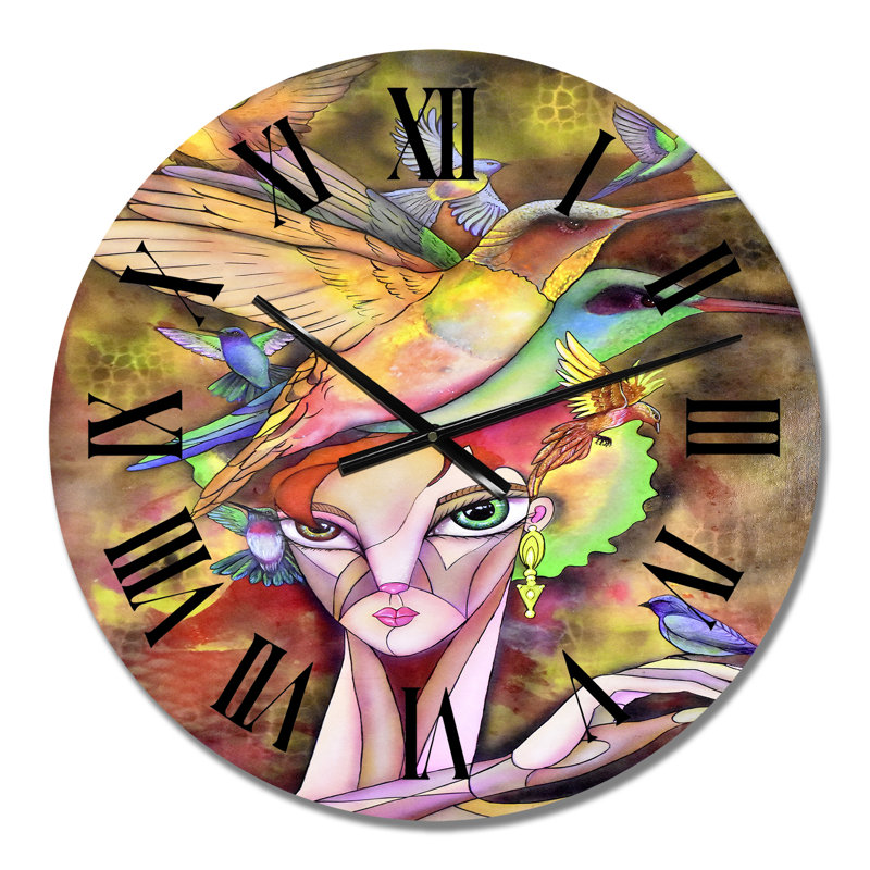 Horloge murale très grande, Moyen