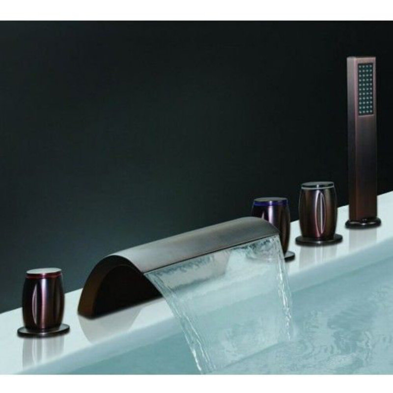 Robinet pour baignoire cascade Juno Roman