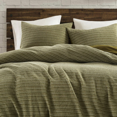 Très grand lit / très grand lit 3 pièces, conception unique, couverture surdimensionnée, toucher rétro doux, tissu, très grand lit, 3 pièces, différents types de couette, coton respirant, aspect lavé à la pierre, coin