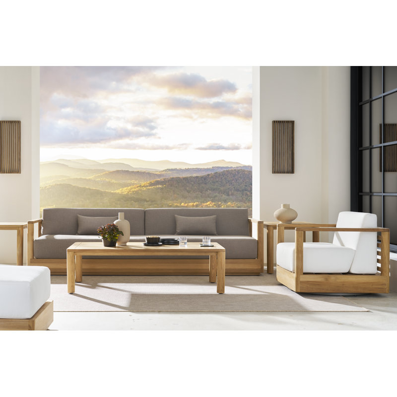 Horizon Outdoor Teak Side Table