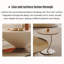 Table basse de salon moderne de style crème Modern Home