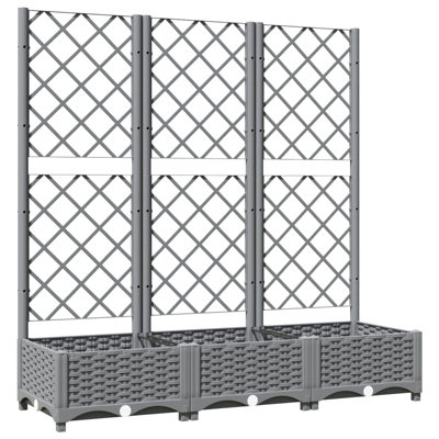 Latitude RunÂ® Garden Planter With Trellis PP