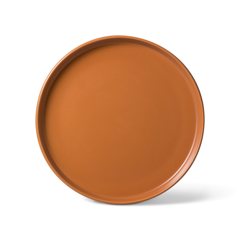 Sango Rollo 16-Piece Artist's Blend Casual Stoneware Dinnerware Set - Service For 4,  White/Orange/Blue
