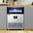 24.3 In. 260 Lbs. Built-in Ice Maker with 55 Lbs. Storage Bin, Flip-Up Door, Scoop, and Water Filter in Stainless Steel