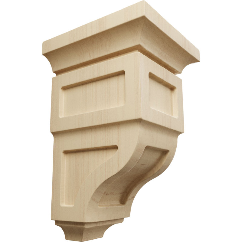 Mini corbeau en bois l 3 1/2 po x P 3 3/4 po x H 6 po, (paquet de 2), Hévéa