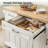 54" Kitchen Island Center with Drop Leaf-1420222008