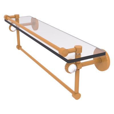 Tablette flottante avec barre à serviettes Clearview