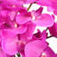 Plastic, Silk Orchid Arrangement in Pot