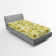 Ambesonne Vintage Fitted Sheet Aquarelle