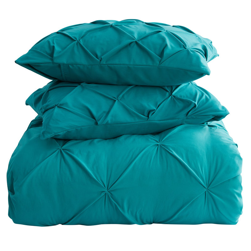 Comforter, Queen Comforter + 2 Standard Shams, Teal
