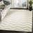 Teresita Hand Tufted Wool Chevron Rug-208421235