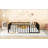 Queen Size Metal Floor Bed Frame With Fence And Door, Perfect For Customizable And Multi-Functional Living Spaces-441940136