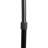 Roswell 1 Light Arc Floor Lamp - Matte Black Finish, Handcrafted Shinpuru-sa Linen-Cotton Shade, Black Marble Base, Dimmer