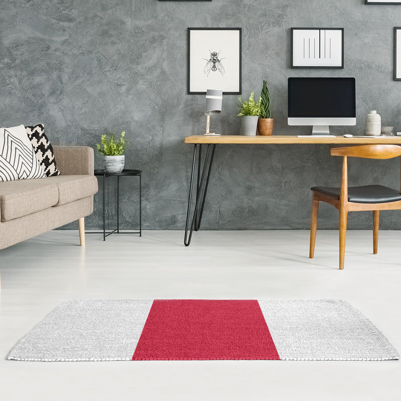 Chenille Indoor Rug, Rectangle 4' x 6'