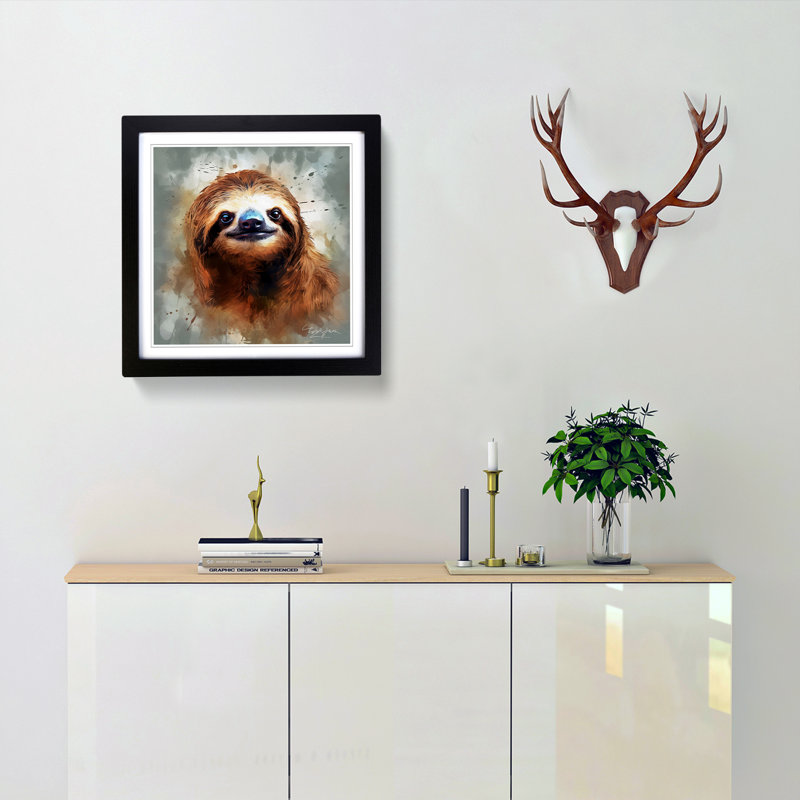 Sloth - Framed Print