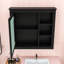 Armoire à pharmacie murale Yaliyah avec miroir et tablettes réglables-1392946472