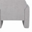 Canapé simple 33,86 po et coussin décoratif, structure en bois massif, capacité de 300 lb pour les petits espaces-903050751